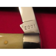Moore Maker Inc. Smoth Natural Bone Stockman Handle Pattern # 5300