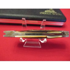 Queen City Stag Handle Lock Back (Drake Well) Queen City Stag Handle Lock Back (Drake Well)
