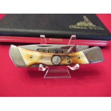 Queen City Stag Handle Lock Back (Drake Well) Queen City Stag Handle Lock Back (Drake Well)
