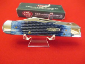 Case XX Blue Bone Cheetah  Pattern # 6111 1/2 L SS
