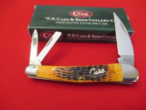 Case XX  Silver Script Sea Horse Whittler Pattern # 6355 WH SS