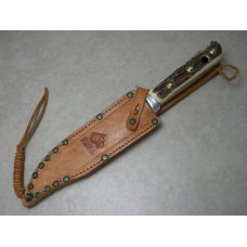 Puma Germany Stag 6396 Original Puma Bowie Sheath Knife c.1970 - NIB Puma Germany Stag 6396 Original Puma Bowie Sheath Knife c.1970 - NIB