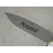 Schrade + USA 515 SC Raccoons Scrimshaw Lockback Knife Schrade + USA 515 SC Raccoons Scrimshaw Lockback Knife