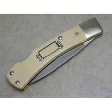 Schrade + USA 515 SC Raccoons Scrimshaw Lockback Knife Schrade + USA 515 SC Raccoons Scrimshaw Lockback Knife