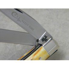 Case XX Stainless USA 4 Dot (1976) Stag 5254 SSP Razor Edge Trapper Knife Case XX Stainless USA 4 Dot (1976) Stag 5254 SSP Razor Edge Trapper Knife