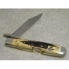 Case XX Stainless USA 4 Dot (1976) Stag 5111 1/2 L SSP Razor Edge Cheetah Pattern Knife Case XX Stainless USA 4 Dot (1976) Stag 5111 1/2 L SSP Razor Edge Cheetah Pattern Knife