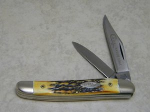 Case XX Stainless USA 4 Dot (1976) Stag 52087 SSP Razor Edge Jack Knife