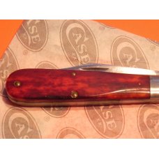 1965-69 Case xx Grand Daddy Barlow w Genuine Sawcut Red Bone handles #6143 -Great Snap/No Wobble 1965-69 Case xx Grand Daddy Barlow w Genuine Sawcut Red Bone handles #6143 -Great Snap/No Wobble