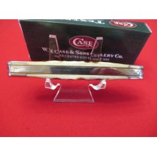 Case XX  Burnt Amber Bone Handle  Damacus Muskrat 