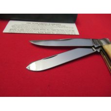 Moore Maker Smooth Bone Handle Trapper Model # 5202 