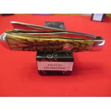 Queen Stag Handle Trapper 1 of 60 One Arm Pattern # 19 Queen Stag Handle Trapper 1 of 60 One Arm Pattern # 19