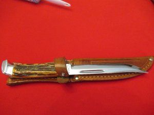 CASE XX Stag Handle Fixed Blade  Early 516-5 