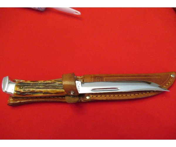 CASE XX Stag Handle Fixed Blade Early 5165