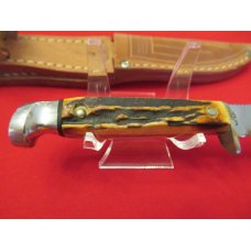 Case XX USA Stag Handle Fixed Blade Pattern 523-3 1/4 Case XX USA Stag Handle Fixed Blade Pattern 523-3 1/4