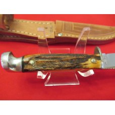Case XX USA Stag Handle Fixed Blade Pattern 523-3 1/4 Case XX USA Stag Handle Fixed Blade Pattern 523-3 1/4