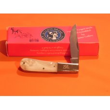2007 Bulldog Brand, HAND MADE 1 Blade Barlow with Fantastic Oyster Swirl Handles & Orig Box -NOS/NM 2007 Bulldog Brand, HAND MADE 1 Blade Barlow with Fantastic Oyster Swirl Handles & Orig Box -NOS/NM
