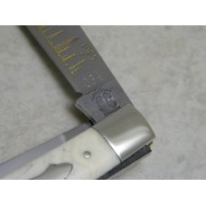 Fight'n Rooster Germany Bone 1 of 50 Tulsa Knife Club 2 Blade Trapper Knife c.1985 Fight'n Rooster Germany Bone 1 of 50 Tulsa Knife Club 2 Blade Trapper Knife c.1985
