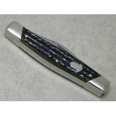 Fight'n Rooster Germany Green Bone Acorn Shield Stockman Knife