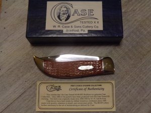 Case Classic Red Bone Clasp, R61072