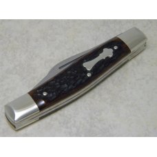 Fight'n Rooster Germany Brown Jigged Bone Bullock Shield Stockman Knife Fight'n Rooster Germany Brown Jigged Bone Bullock Shield Stockman Knife