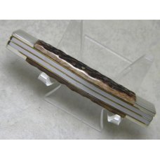 Fight'n Rooster Germany Brown Jigged Bone Federal Shield Stockman Knife