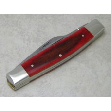 Fight'n Rooster Germany Smooth Red Bone Federal Shield Stockman Knife