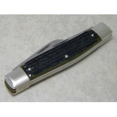 Bulldog Brand Hammer Forged Solingen Germany Green Bone Stockman Knife with Acorn Shield Bulldog Brand Hammer Forged Solingen Germany Green Bone Stockman Knife with Acorn Shield