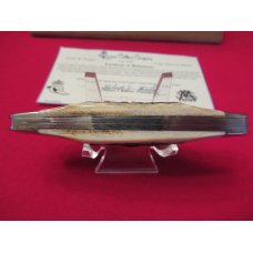 Schatt & Morgan Stag Handle Large Dog Leg Whittler 9th Edition President's Choice Schatt & Morgan Stag Handle Large Dog Leg Whittler 9th Edition President's Choice
