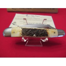 Schatt & Morgan Stag Handle Large Dog Leg Whittler 9th Edition President's Choice Schatt & Morgan Stag Handle Large Dog Leg Whittler 9th Edition President's Choice