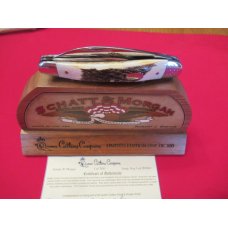 Schatt & Morgan Stag Handle Large Dog Leg Whittler 9th Edition President's Choice Schatt & Morgan Stag Handle Large Dog Leg Whittler 9th Edition President's Choice