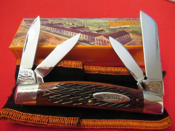 Marbles Gladestone Michgan 4 Blade Bone Handle Congress Item # 71154481 Marbles Gladestone Michgan 4 Blade Bone Handle Congress Item # 71154481