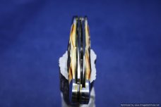 Schatt & Morgan Cutlery #63 Rail Splitter, Torched Stag Short Run1 of 30. #1357 Schatt & Morgan Cutlery #63 Rail Splitter, Torched Stag Short Run1 of 30. #1357