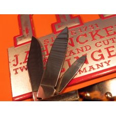 J A Henckels 3 Blade Barlow "Hand Forged" (HK-26-T) with Faux Tortoise Shell Handles -NOS J A Henckels 3 Blade Barlow "Hand Forged" (HK-26-T) with Faux Tortoise Shell Handles -NOS
