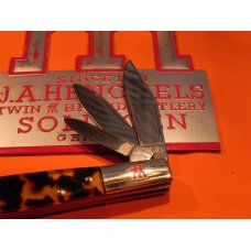 J A Henckels 3 Blade Barlow "Hand Forged" (HK-26-T) with Faux Tortoise Shell Handles -NOS J A Henckels 3 Blade Barlow "Hand Forged" (HK-26-T) with Faux Tortoise Shell Handles -NOS