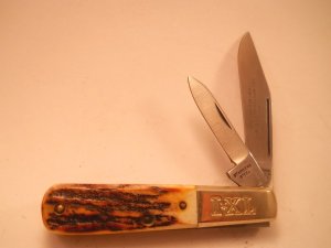 IXL Wostenholm Stag Barlow Knife 