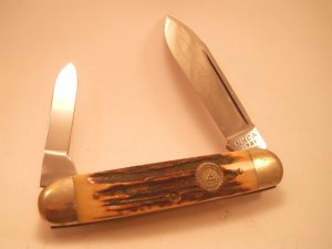 Queen 1981 NKCA Knife Stag Cigar 