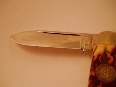 Queen 1981 NKCA Knife Stag Cigar Queen 1981 NKCA Knife Stag Cigar
