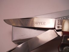 German Boker Hunter's Trapper Red Bone Finger Grips German Boker Hunter's Trapper Red Bone Finger Grips
