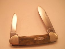 Case Canoe Knife A 62131 Appaloosa Bone Case Canoe Knife A 62131 Appaloosa Bone