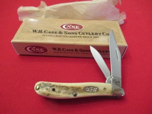 Case XX Vintage Stag Handle Peanut Pattern V5220 