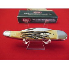 Case XX Seahorse Vintage Bone Handle Whittler Pattern # 6355WH SS Case XX Seahorse Vintage Bone Handle Whittler Pattern # 6355WH SS