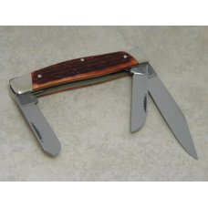 Fight'n Rooster Germany Jigged Red Bone Federal Shield 1989 Tennessee & KY Knife Club Stockman Knife Fight'n Rooster Germany Jigged Red Bone Federal Shield 1989 Tennessee & KY Knife Club Stockman Knife