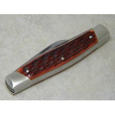 Fight'n Rooster Germany Jigged Red Bone Federal Shield 1989 Tennessee & KY Knife Club Stockman Knife Fight'n Rooster Germany Jigged Red Bone Federal Shield 1989 Tennessee & KY Knife Club Stockman Knife