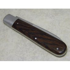 Fight'n Rooster Solingen Germany Wood 1 Blade Electricians Knife with Wire Stripper