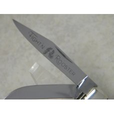 Fight'n Rooster Germany Jigged Bone Oval Shield Small Stockman Knife