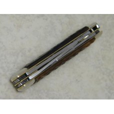 Fight'n Rooster Germany Jigged Bone Oval Shield Small Stockman Knife
