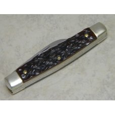 Fight'n Rooster Germany Jigged Bone Oval Shield Small Stockman Knife