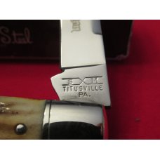 Schatt & Morgan Stag Handle 3 Blade Congress Schatt & Morgan Stag Handle 3 Blade Congress