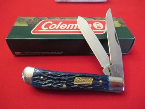 Coleman Blue Bone Handle Pattern  # CM701B