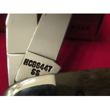 Case XX Roman Numeral 4 Blade 2nd cut Bone Handle Stockman Pattern # RPB6447 Case XX Roman Numeral 4 Blade 2nd cut Bone Handle Stockman Pattern # RPB6447